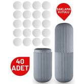 Takaz Global 40 Adet Tablet Güve Topu Naftalin Kutulu Set